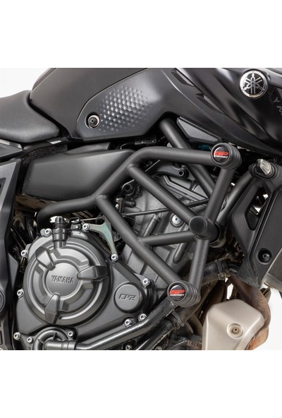 Gp Kompozit Yamaha Mt-07 2014-2021 Uyumlu Motor Koruma Demiri Siyah