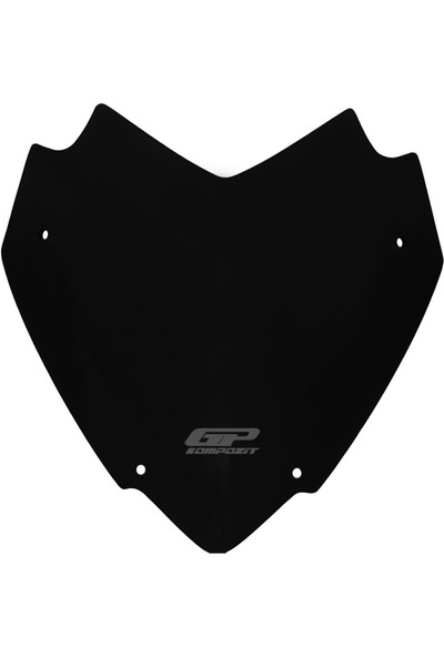 GP Kompozit Yamaha XMAX 2018-2022 Uyumlu Spor Ön Cam Siyah 34 cm
