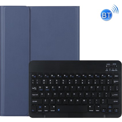DY-P10 Lenovo Tab P10 10.1 Inç Için Bluetooth Klavye Deri Kılıf Mavi (Yurt Dışından)