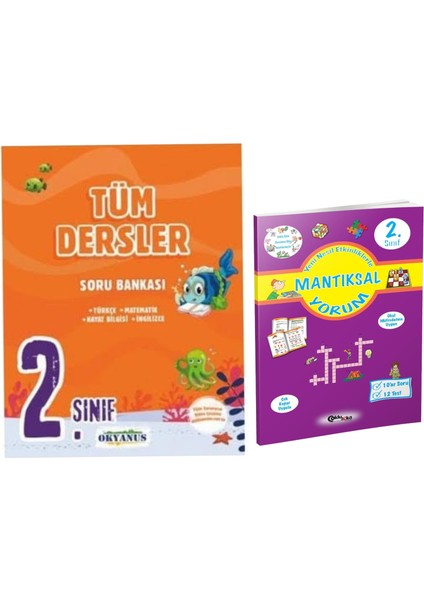 2. Sınıf Tüm Dersler Soru Bankası + Mantıksal Yorum