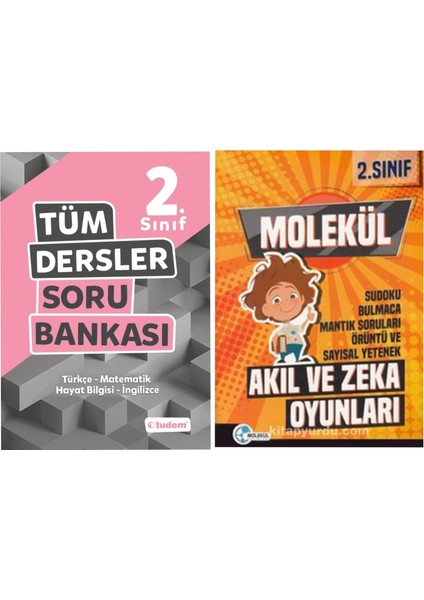 2. Sınıf Tüm Dersler Soru Bankası + Akıl ve Zeka Oyunları