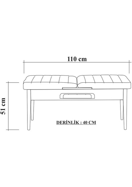 Ahşap Açılır Bench
