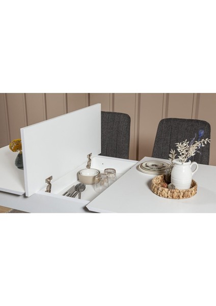 Paris Banklı Yemek Masası Takımı fiyatları