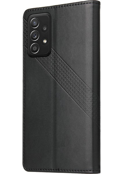 Gq.utrobe 009 Serisi Çok Işlevli Kart Yuvası Telefon Kapağı Deri Cüzdan Samsung Galaxy A52 5g / A52 4g / A52S 5g (Yurt Dışından) modelleri