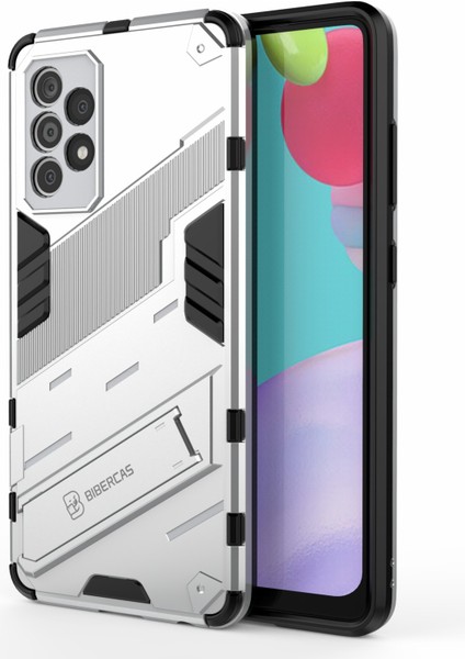 Samsung Galaxy A52 4g / 5g / A52S 5g Için Zırh Şok Geçirmez Askeri Hard Pc + Tpu Tampon Hibrit Koruyucu Kapak (Yurt Dışından) fiyatları