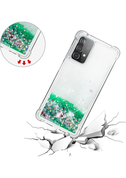 Samsung Galaxy A52 4g / 5g / A52S 5g Için Tpu Anti-Çizgi Dinamik Quicksand Kabuğu (Yurt Dışından) indirimleri