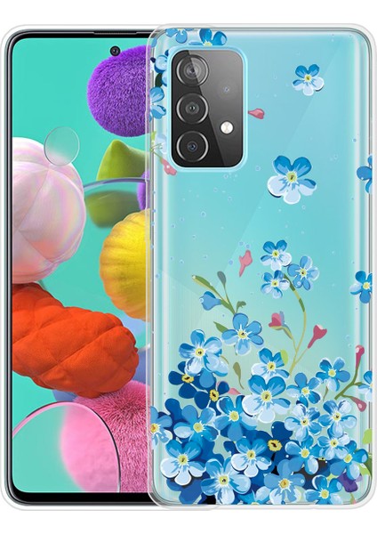 Samsung Galaxy A52 4g / 5g / A52S 5g Için Desen Baskı Yumuşak Tpu Cep Telefonu Kapak Kabuğu (Yurt Dışından)