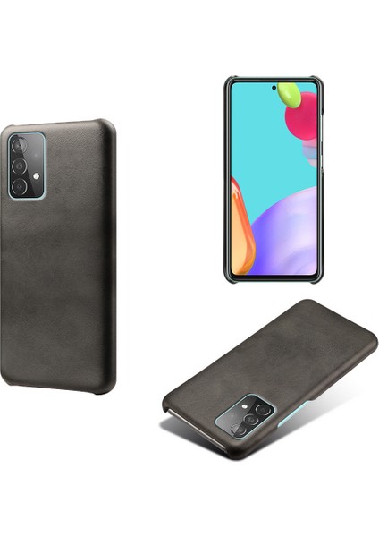 Samsung Galaxy A52 4g / 5g / A52S 5g Için Ksq Pu Deri Kaplamalı Pc Telefon Kılıfı Kapak (Yurt Dışından)