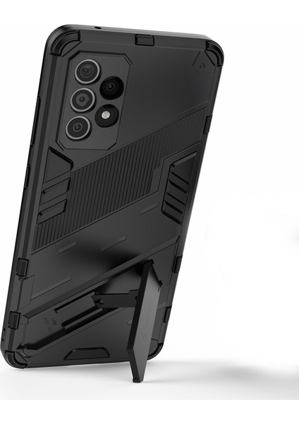 Samsung Galaxy A52 4g / 5g / A52S 5g Için Zırh Şok Geçirmez Askeri Hard Pc + Tpu Tampon Hibrit Koruyucu Kapak (Yurt Dışından) modelleri
