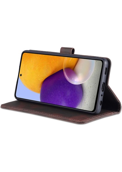 Azns Şok Emilmiş Deri Telefon Kapağı + Samsung Galaxy A52 5G/4G/A52S 5g Için Yumuşak Tpu Iç Kabuğu (Yurt Dışından) indirimleri