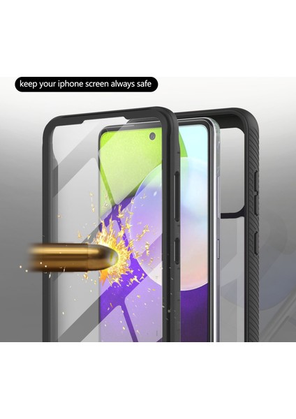 Samsung Galaxy A52 4g / 5g / A52S 5g / A52S 5g Için Tam Kapsama Koruma Pet Ekran Koruyucu + Pc + Tpu Koruyucu Kılıf (Yurt Dışından) indirimleri