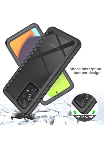 Samsung Galaxy A52 4g / 5g / A52S 5g / A52S 5g Için Tam Kapsama Koruma Pet Ekran Koruyucu + Pc + Tpu Koruyucu Kılıf (Yurt Dışından) fırsatları