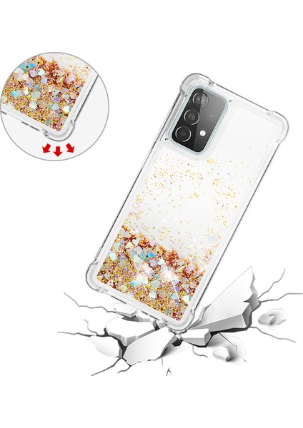 Samsung Galaxy A52 4g / 5g / A52S 5g Için Tpu Anti-Çizgi Dinamik Quicksand Kabuğu (Yurt Dışından) indirimleri