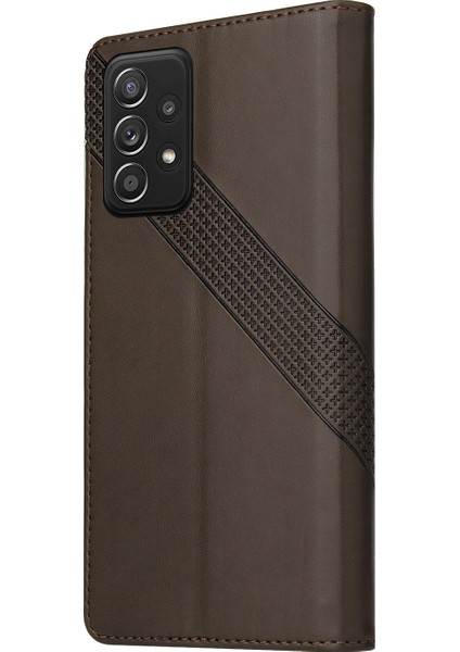 Gq.utrobe 009 Serisi Çok Işlevli Kart Yuvası Telefon Kapağı Deri Cüzdan Samsung Galaxy A52 5g / A52 4g / A52S 5g (Yurt Dışından) modelleri