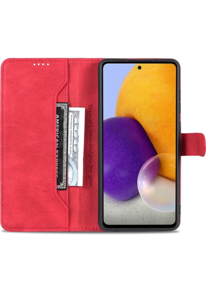 Azns Şok Emilmiş Deri Telefon Kapağı + Samsung Galaxy A52 5G/4G/A52S 5g Için Yumuşak Tpu Iç Kabuğu (Yurt Dışından) fırsatları