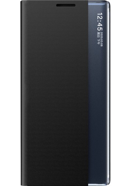 Pencereyi Görüntüle Samsung Galaxy A52 4g / 5g / A52S 5g Için Otomatik Ahmed Flip Deri Stand Koruyucu Kılıf (Yurt Dışından) fiyatları