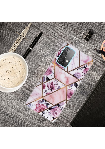 Samsung Galaxy A52 4g / 5g / A52S 5g Mermer Desen Tasarımı Yumuşak Tpu Anti-Çizelge Şok Geçirmez Koruyucu Telefon Kasası (Yurt Dışından) fırsatları