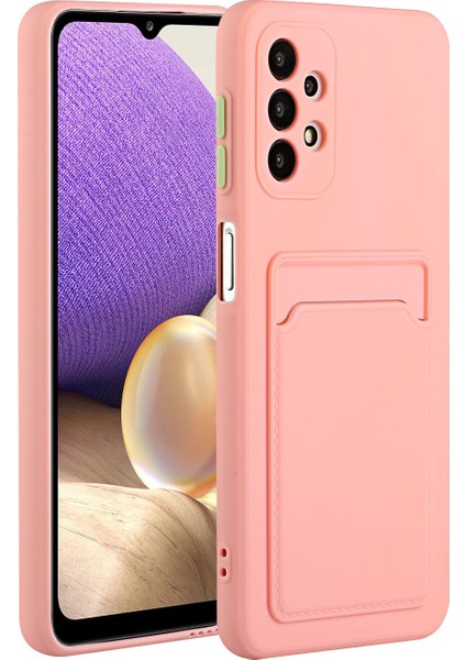 Samsung Galaxy A52 4g / 5g / A52S 5g Için Kart Tutucu Kapağı ile Iyi Korumalı Yumuşak Tpu Telefon Kılıfı (Yurt Dışından)
