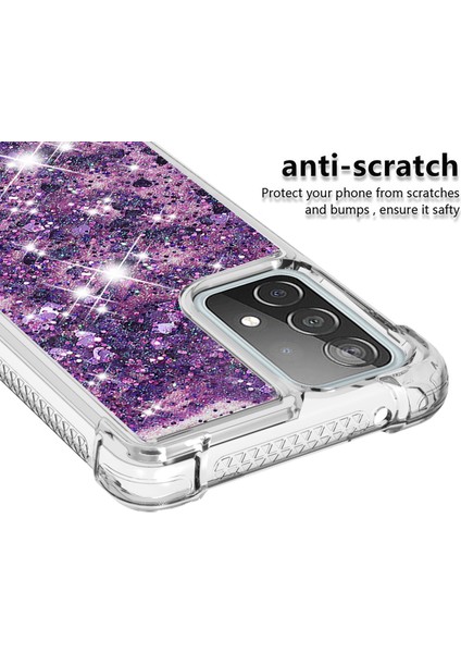 Samsung Galaxy A52 4g / 5g / A52S 5g Için Tpu Anti-Çizgi Dinamik Quicksand Kabuğu (Yurt Dışından) fırsatları