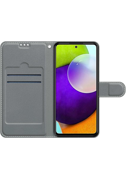 Desen Baskı Tasarımı Anti-Drop Samsung Galaxy A52 4G/5G/A52S 5g Için Stand ile Deri Kapak Telefon Kılıfı (Yurt Dışından) fiyatları