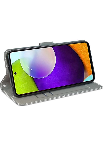 Desen Baskı Tasarımı Anti-Drop Samsung Galaxy A52 4G/5G/A52S 5g Için Stand ile Deri Kapak Telefon Kılıfı (Yurt Dışından) indirimleri