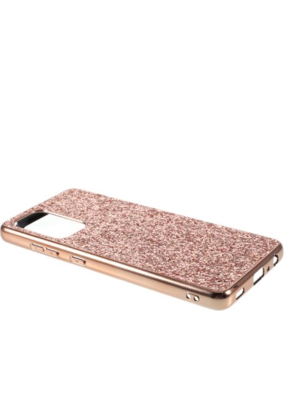 Işıltılı Payetler Tasarım Kaplamalı Tpu Çerçeve + Pc Hibrid Kapak Kasası Için Samsung Galaxy A52 4g / 5g / A52S 5g (Yurt Dışından) indirimleri