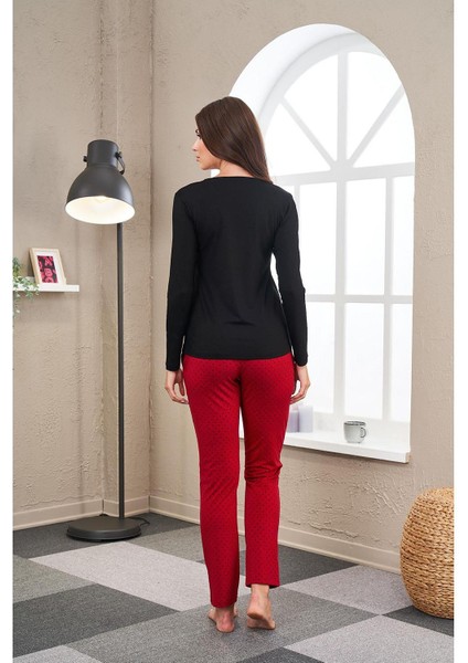 23522 Kadın Puanlı Pijama Takım fırsatları