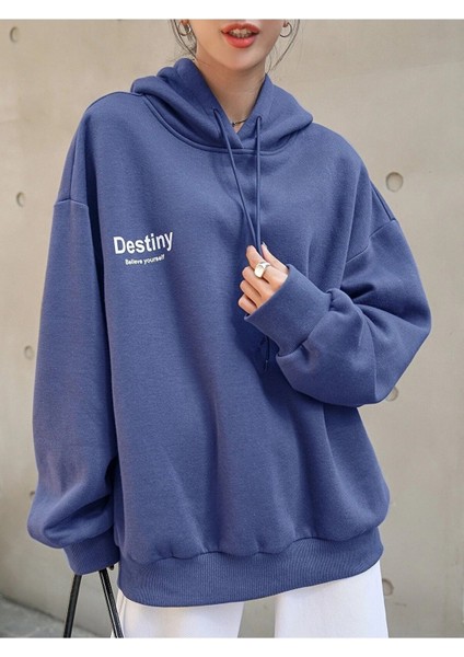 Destiny Tasarım Baskılı Sweatshirt