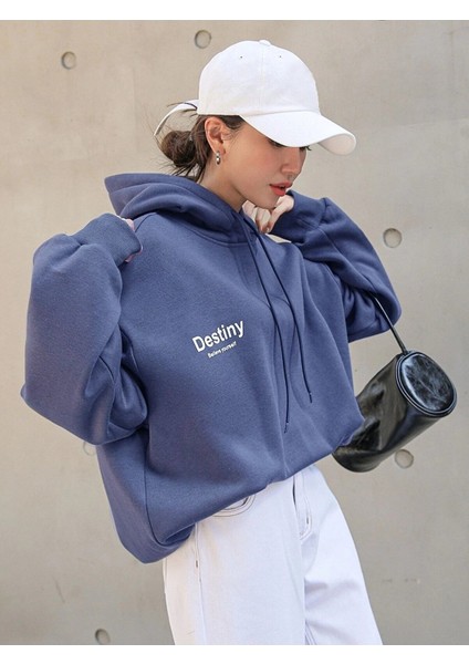 Destiny Tasarım Baskılı Sweatshirt