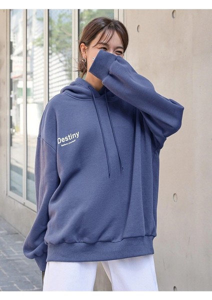 Destiny Tasarım Baskılı Sweatshirt