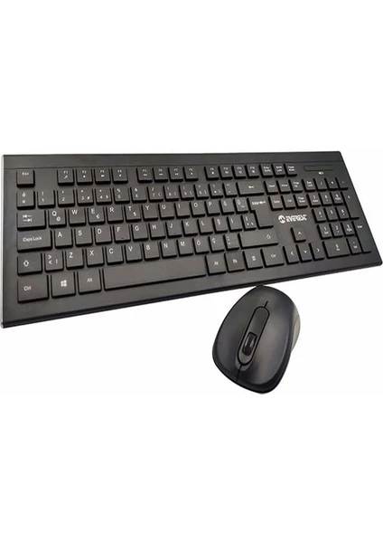 KM-9675 Kablosuz Standart Klavye Mouse Set