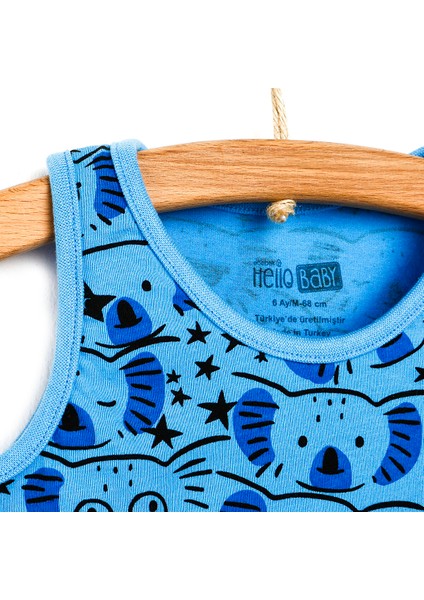 HelloBaby Basic Erkek Bebek Atlet Tshirt
