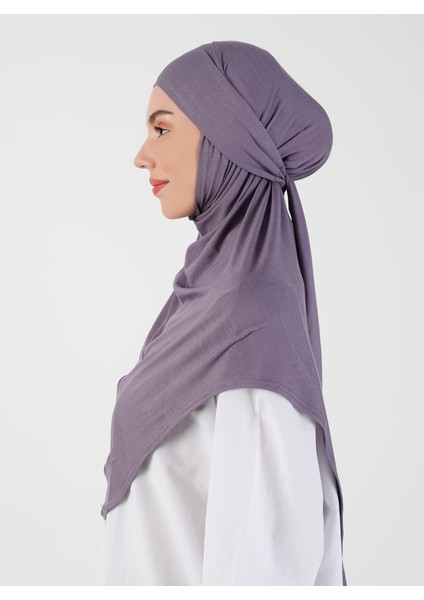 Viskon Kemerli Türban - Mürdüm - Ecardin modelleri