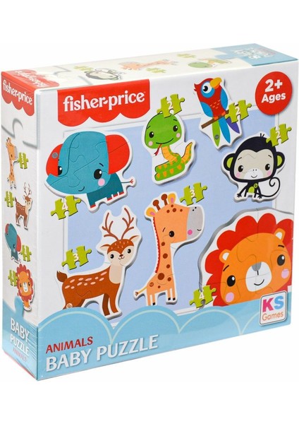 Fp 13413 Fisher Price Baby Puzzle Animals