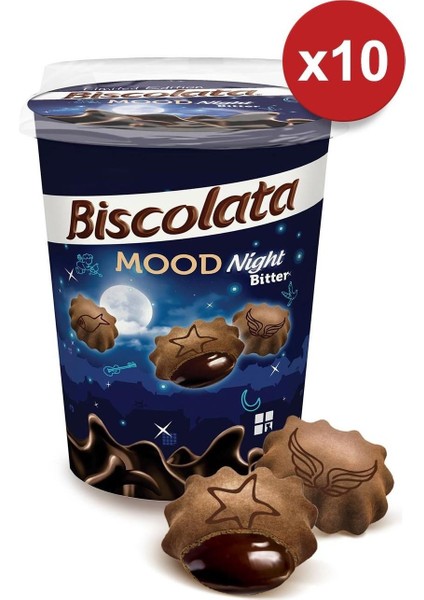 Mood Night Bitter 125 gr x 10 Adet