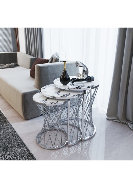 Hasır C Zigon Sehpa