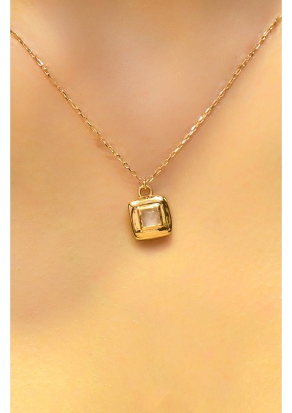 Taşlı Kolye 14 Ayar AT04921 fiyatları