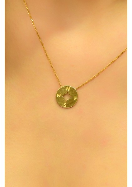 Pusula Kolye 14 Ayar AT03414 fiyatları