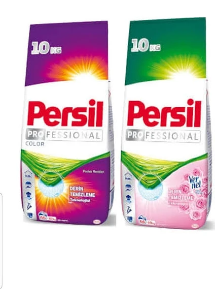 Gülün büyüsü 10 kg ve Persil Color Toz Deterjan 10 kg