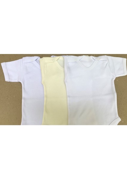 Çıtçıtlı Badi Kısa Kol (3 Lü Paket) fiyatları