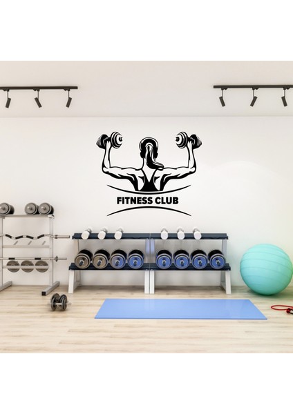 Spor Salonu Sticker, Fitness Çıkartması,kadın Spor Salonu Dekoru, Spor Çıkartması,spor Salonu Dekoru