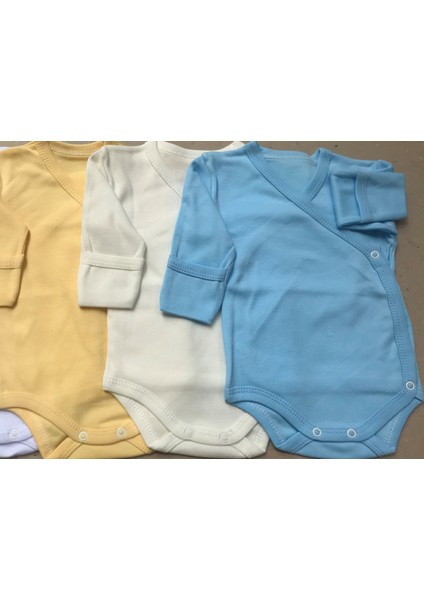 Uzun Kollu Kendinden Eldivenli Çıtçıtlı Kruvaze Badi (4 Lü Paket) fiyatları