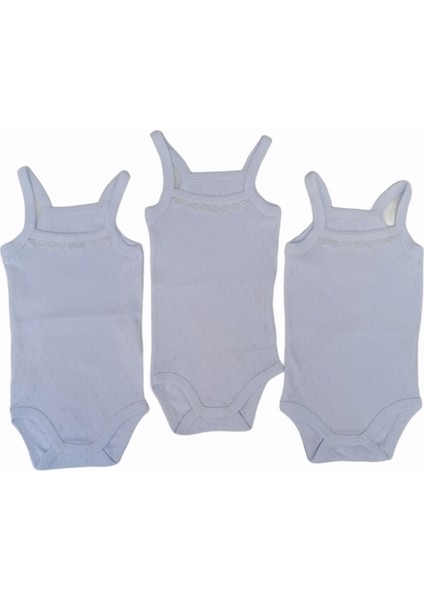Jakarlı Klimalı Ip Askılı Çıtçıtlı Badi (3 Lü Paket)