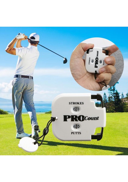 Golf Aksesuarları Eğitim Uygulaması Skorcu 2 Adet (Yurt Dışından) indirimleri