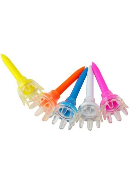 3xpremium Golf Tees Rastgele Renk Golf Aksesuarı 4.2cm 3 Adet (Yurt Dışından)