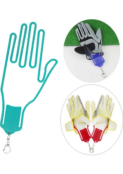 Abs Golf Eldivenleri Sedye Tutucu Kaleci Kurutucu Raf Alet Eldivenleri Destek Çerçeve Yeşil (Yurt Dışından) modelleri