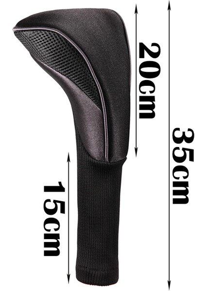 Golf Club Headcovers Golf Putter Kapak Örgü Spor Aksesuarları Scratch -Post -Driver Wood (Yurt Dışından) fiyatları