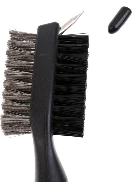 Magideal Golf Fırçası Iki Taraflı Kulüp Groove Ball Temizleyici Temizlik Kiti Aracı Siyah (Yurt Dışından) fırsatları