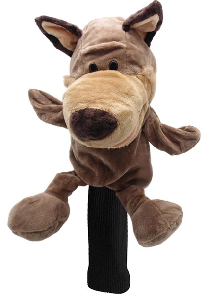 Golf Kulübü Headcover Ahşap Sürücü Kafası Kapak Koruyucu Kol Kurt (Yurt Dışından) fiyatları