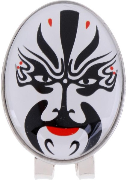 Yeni Metal Golf Top Markeri Manyetik Şapka Klip Opera Maskesi Golfçü Hediyesi Beyaz (Yurt Dışından) modelleri